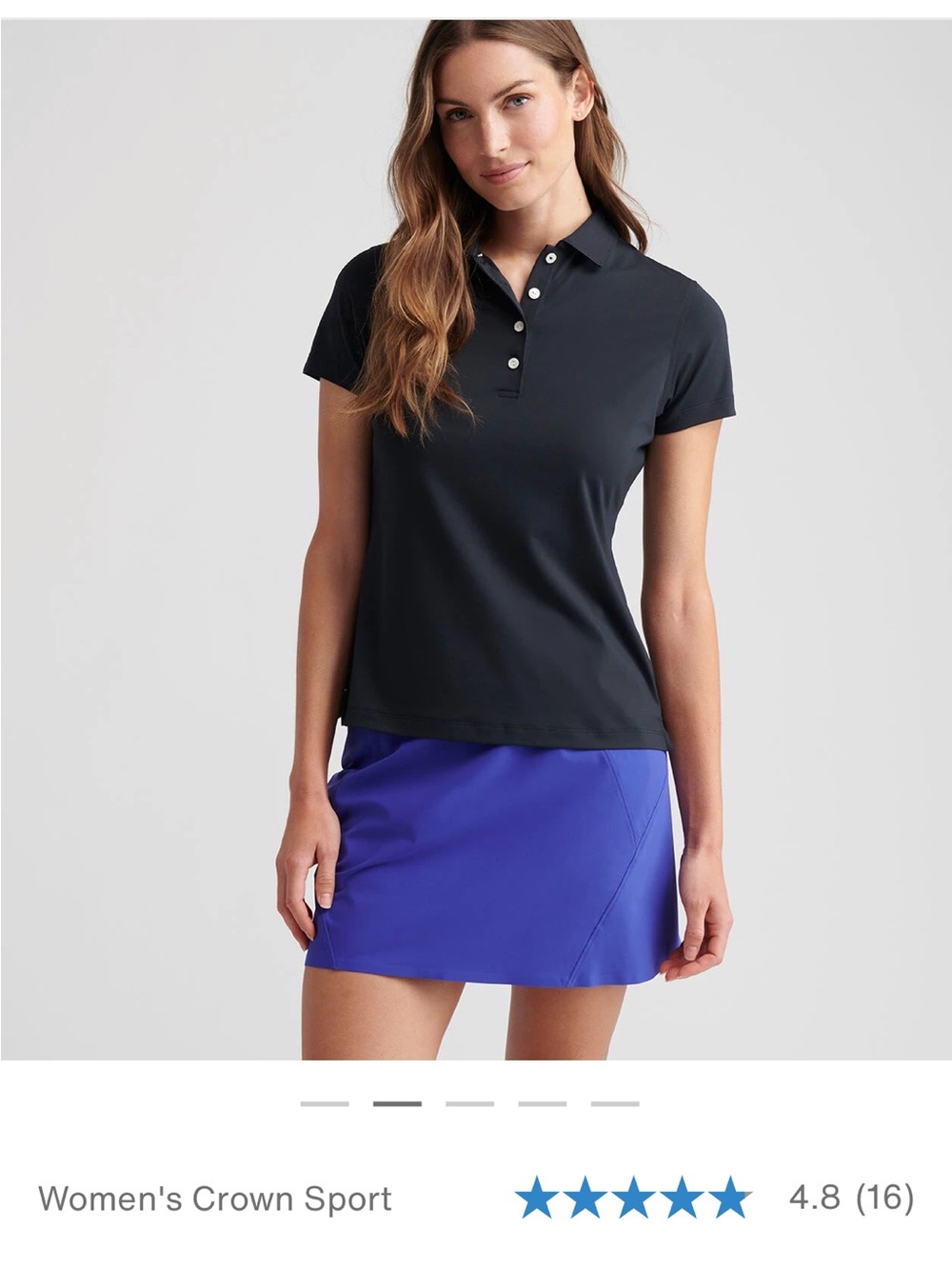 Peter Millar Royal Blue Athletic Skort with Tag